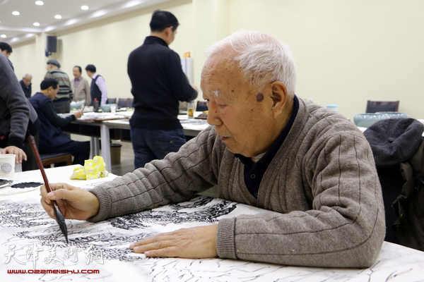 天津美协山水画专委会新春联谊会