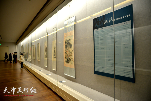 “岁月涟漪——近代“湖社”画会展”亮相天津美术馆。