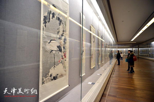 “岁月涟漪——近代“湖社”画会展”亮相天津美术馆。