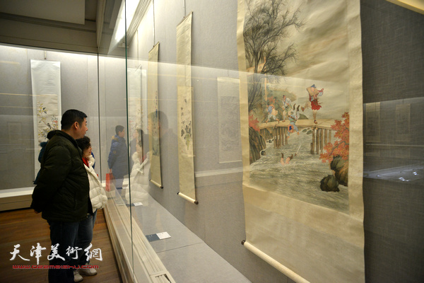 “岁月涟漪——近代“湖社”画会展”亮相天津美术馆。