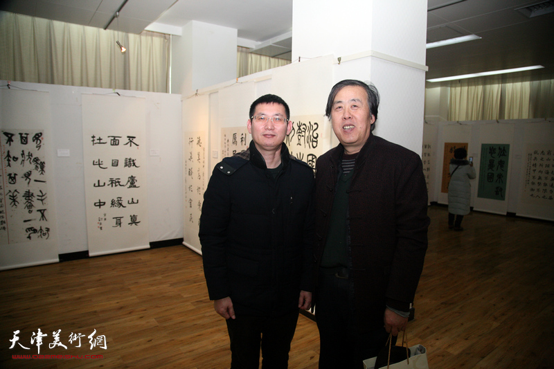 天津市书法家“结对子、种文化”书法作品汇报展