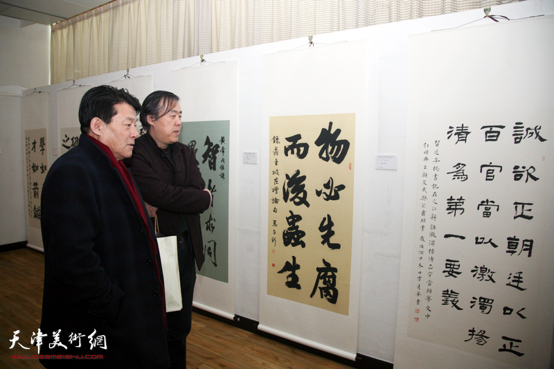 天津市书法家“结对子、种文化”书法作品汇报展