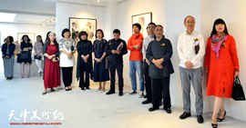 组图：姚海峰中国画作品展在梵响美术馆开幕
