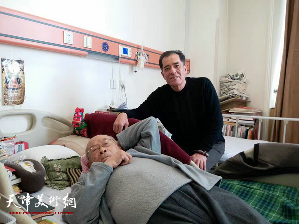张志连看望了恩师孙其峰。