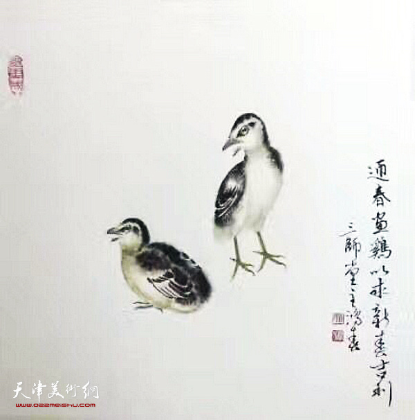 郭鸿春老师的小写意别有意趣