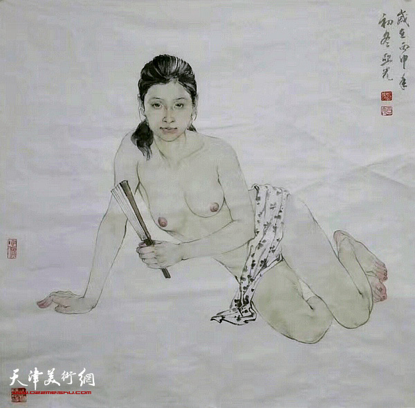 张亚光老师依旧晒出了拿手的裸女