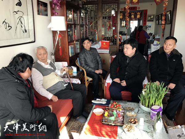 左起：郭鸿春、王庆升、史昀、张伯君、温泉生