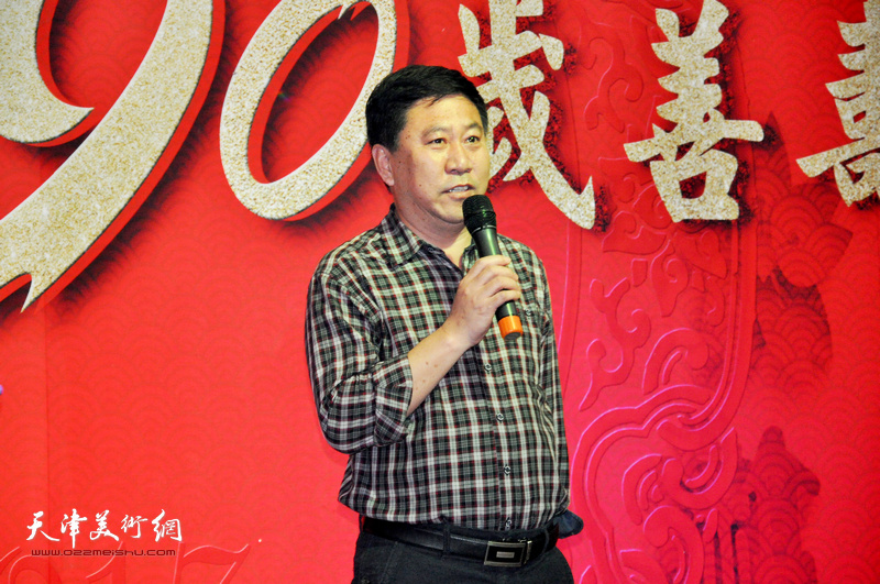 静海区文广局局长姚新到场致贺。