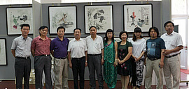 组图：刘继卣弟子孙富泉画展在紫竹林画苑举办