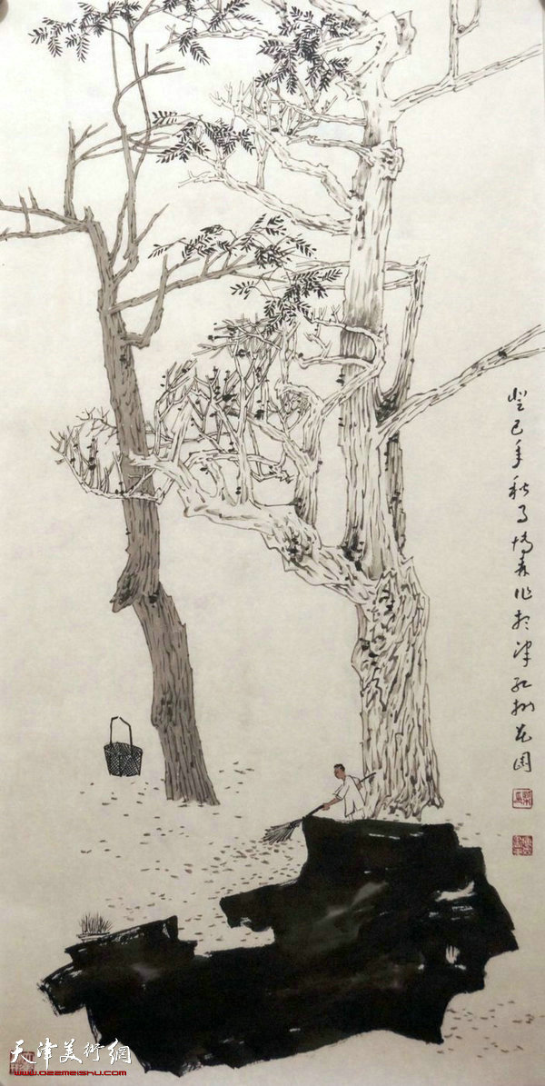 著名画家柴博森国画作品