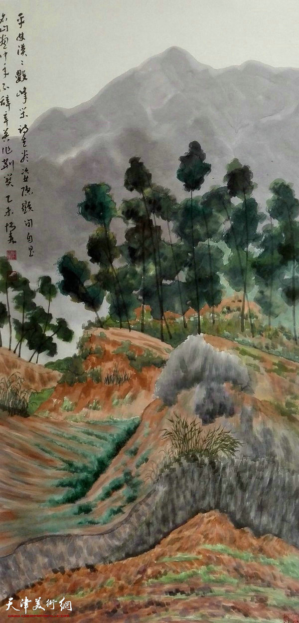 著名画家柴博森国画作品