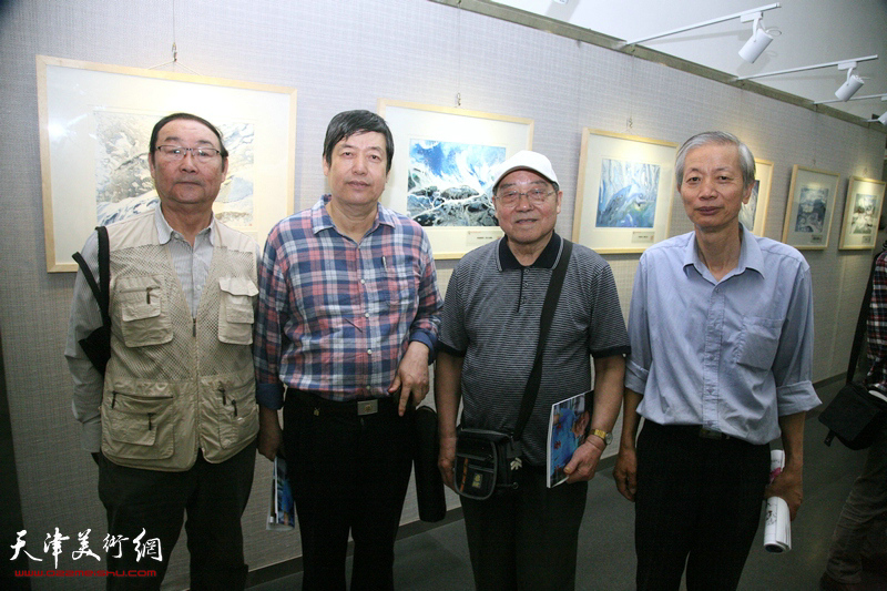 贺建国霍然泼彩艺术展