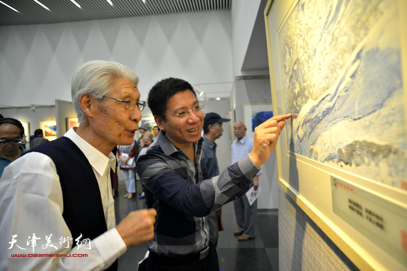 贺建国霍然泼彩艺术展