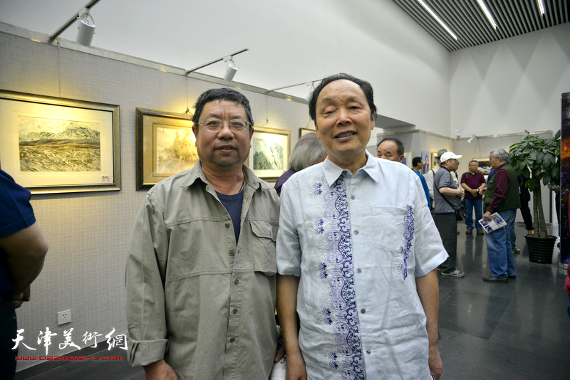 贺建国霍然泼彩艺术展