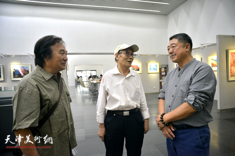 贺建国霍然泼彩艺术展