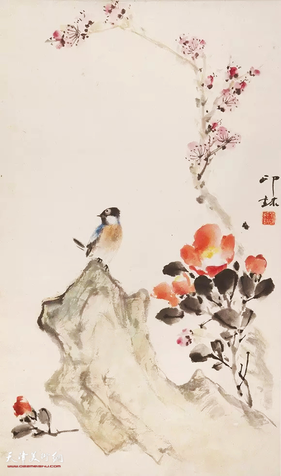 萧朗（1917-2010）花鸟