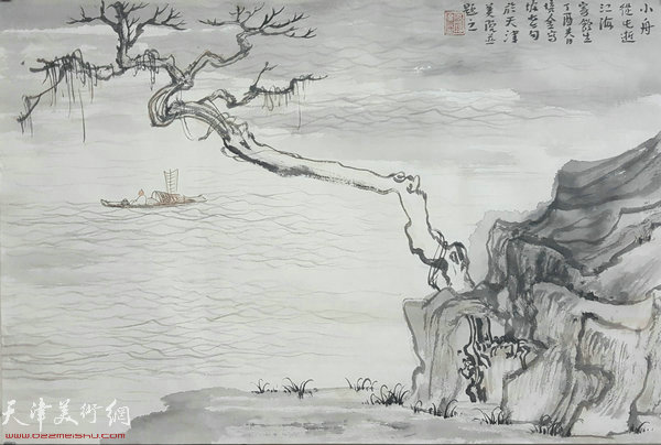 肖培金中国画作品欣赏