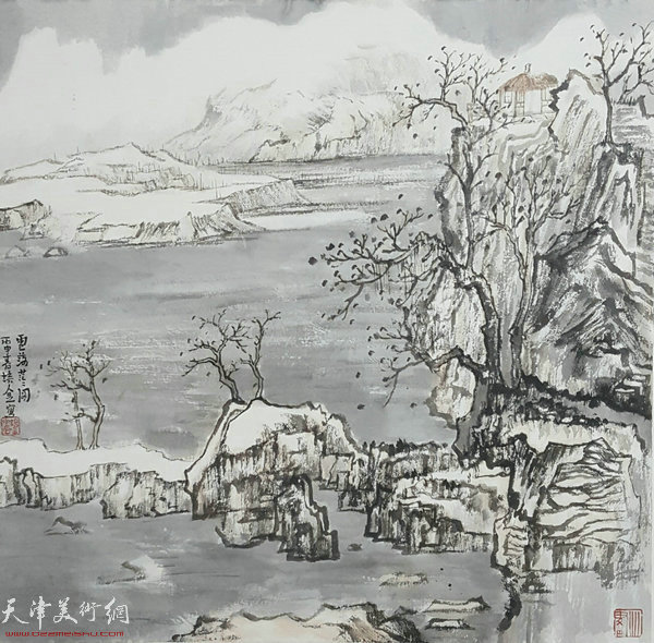 肖培金中国画作品欣赏