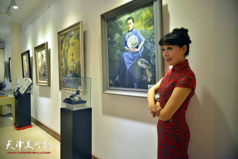 丝绸·女人·油画展