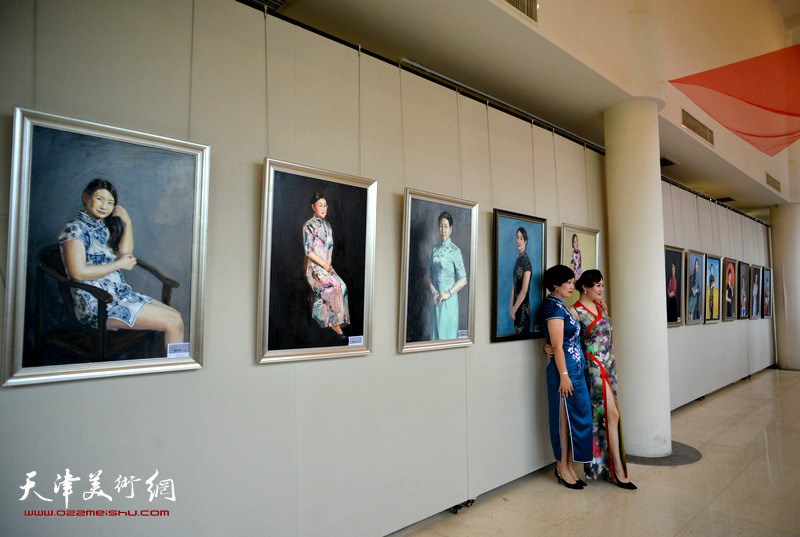 丝绸·女人·油画展