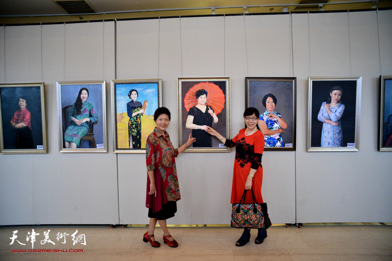 丝绸·女人·油画展