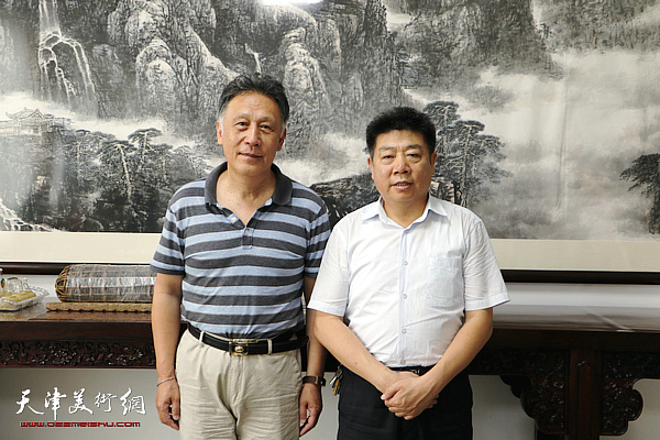 中国佛教文化研究所行政所长孙悦到金带福路访问