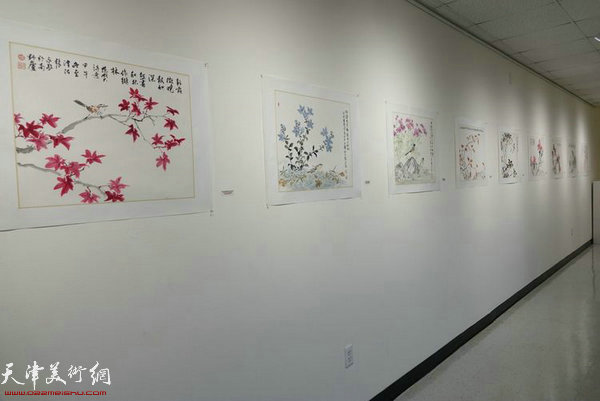 图为部分展览作品。