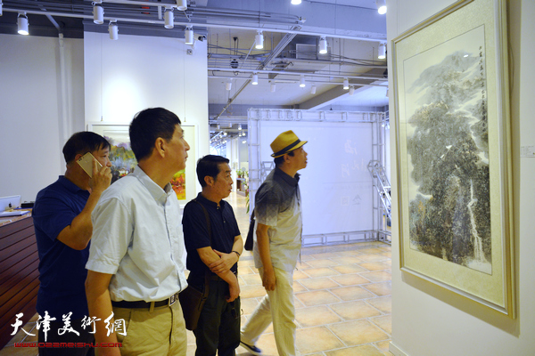 海河清风三人作品展