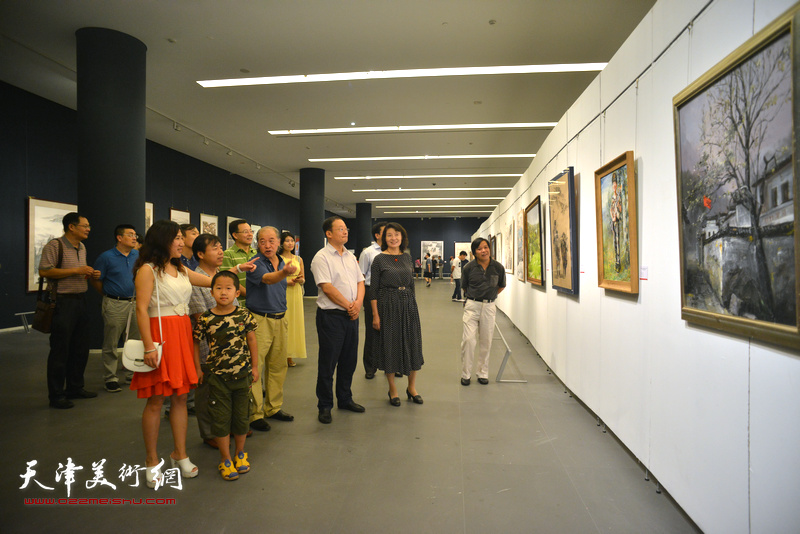 庆祝中国人民解放军建军90周年天津市美术作品展