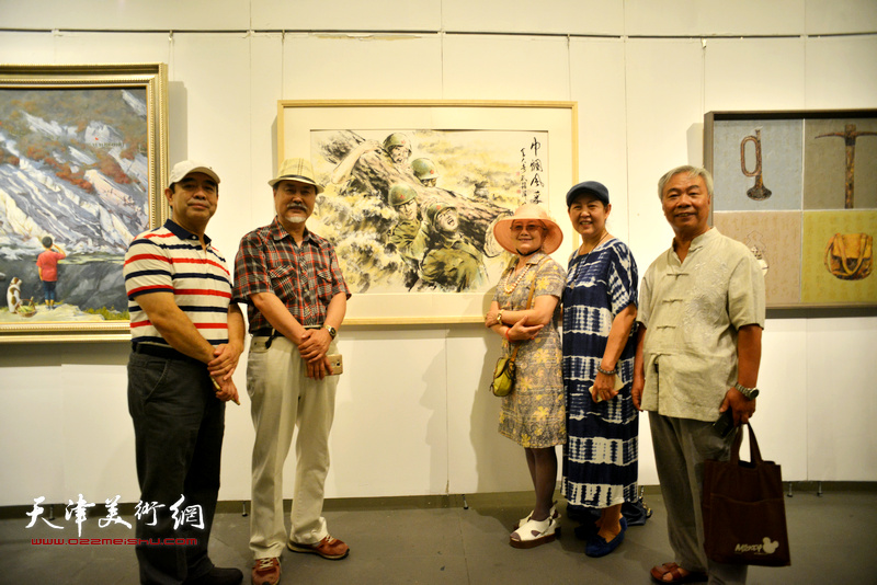 庆祝中国人民解放军建军90周年天津市美术作品展