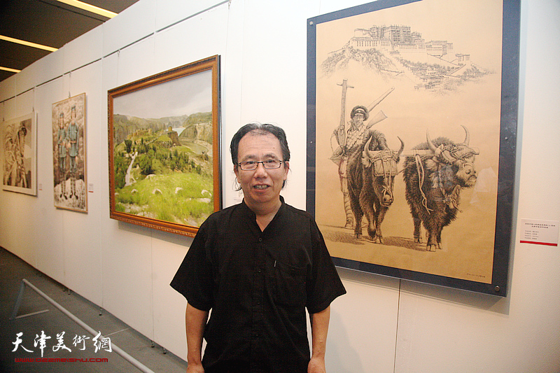 庆祝中国人民解放军建军90周年天津市美术作品展