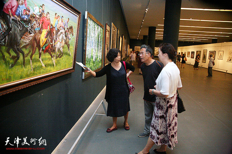 庆祝中国人民解放军建军90周年天津市美术作品展