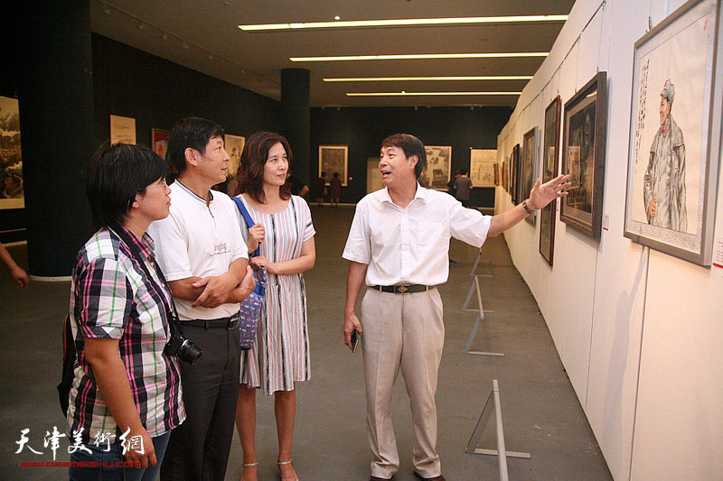 庆祝中国人民解放军建军90周年天津市美术作品展