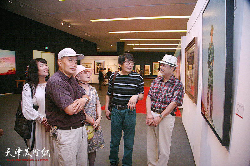 庆祝中国人民解放军建军90周年天津市美术作品展