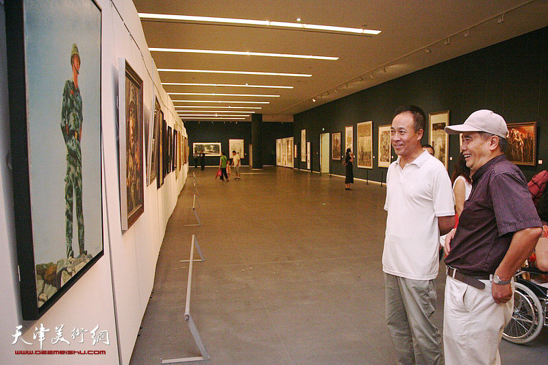 庆祝中国人民解放军建军90周年天津市美术作品展