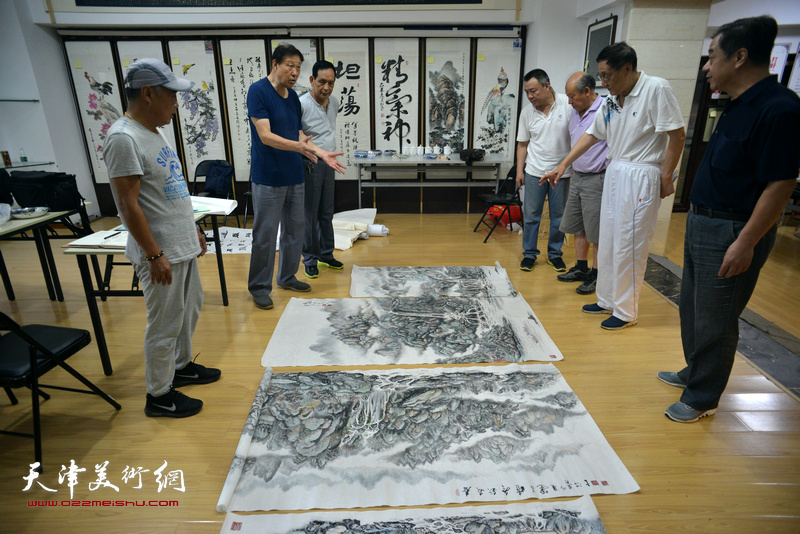 第十三届全运会-天津体育文化作品展作品评审