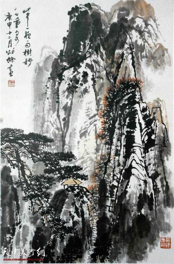 质健为妍-津门八老之王颂余山水画作品欣赏