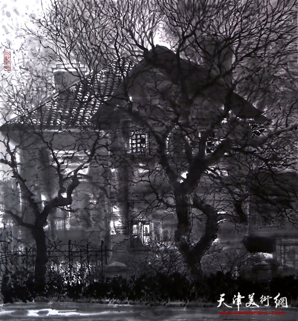 魏瑞江作品《岁月的光影之一》