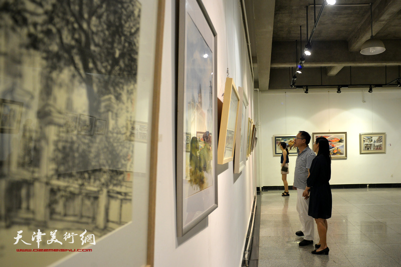 “添彩津城、助力全运”城市画派主题美术展8月26日开幕。