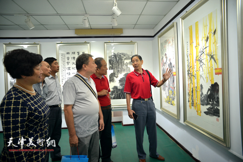 喜迎党的十九大书画作品展