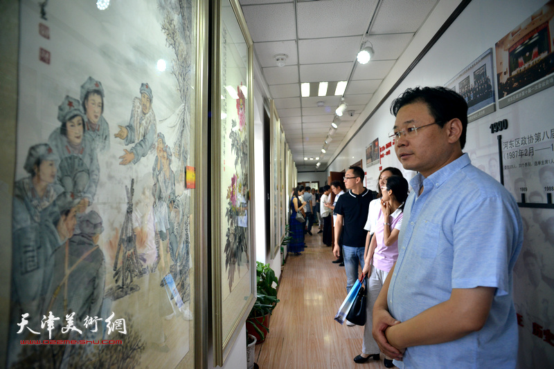 喜迎党的十九大书画作品展