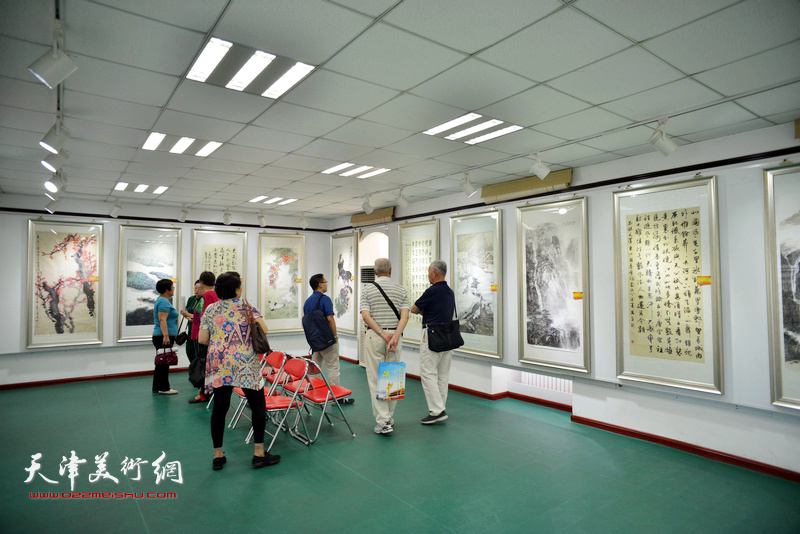 喜迎党的十九大书画作品展