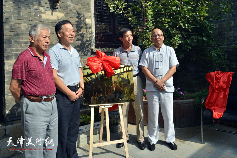 港澳台美术家协会京津冀办事处在杨柳青揭牌