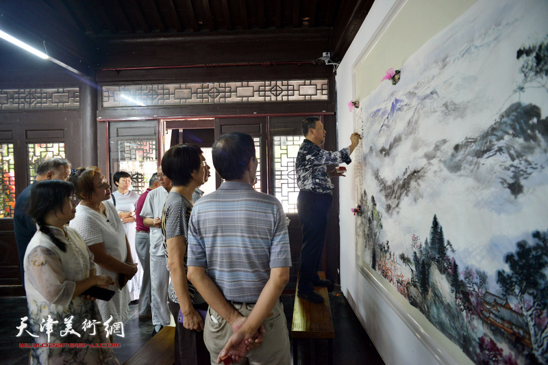 港澳台美术家协会京津冀办事处在杨柳青揭牌