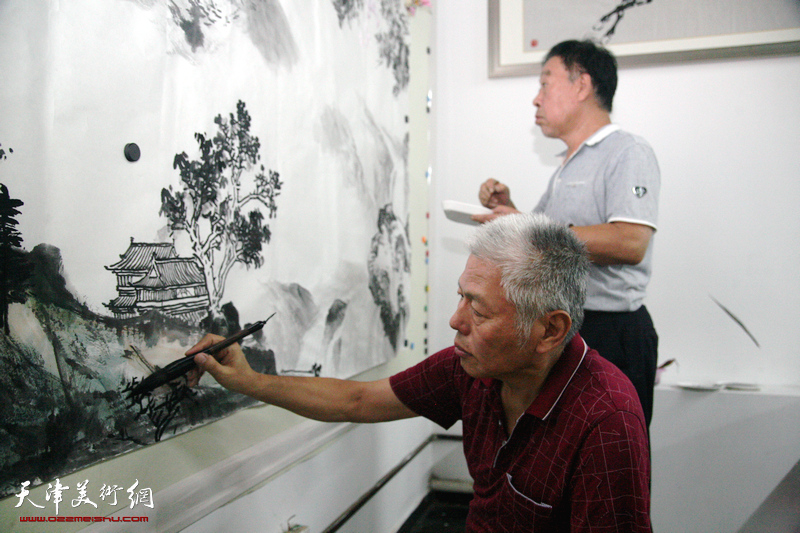 港澳台美术家协会京津冀办事处在杨柳青揭牌