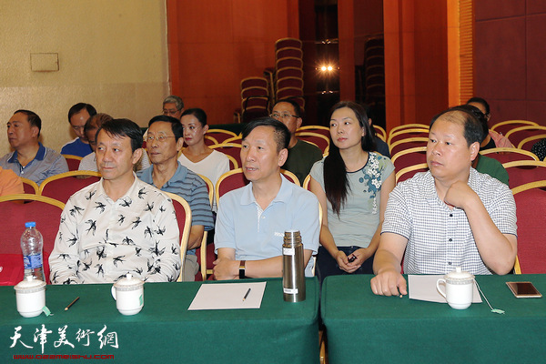 天津市第二期“艺文兼备”青年书法作者培训班开班。
