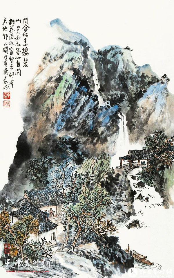 李春海作品：碧山之春