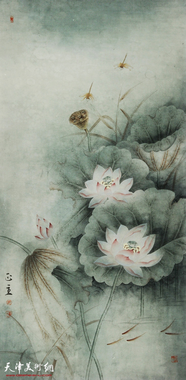 顾正主作品：清夏芬芳