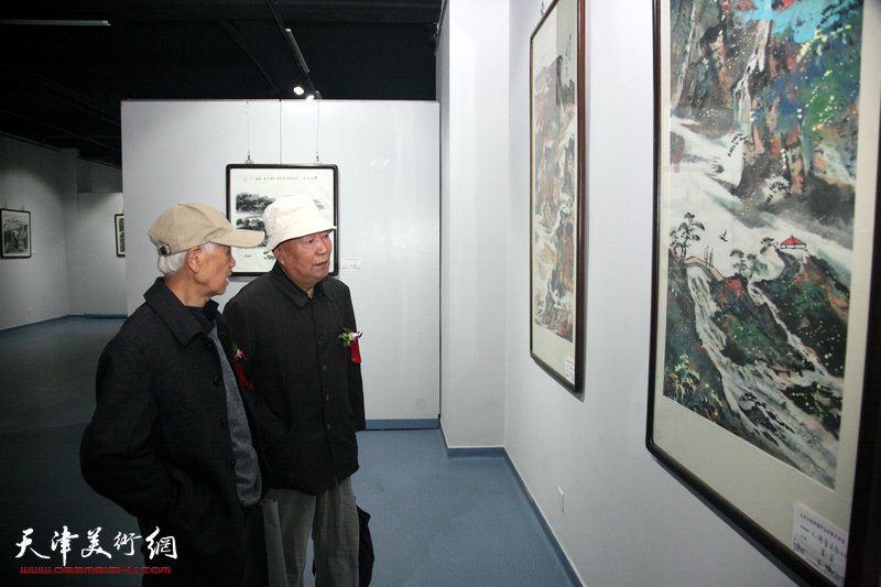 兰亭江南书画作品金秋天津展