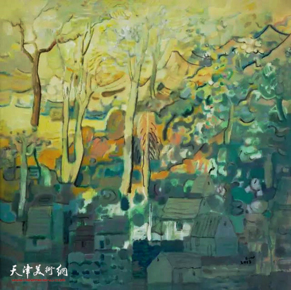朱伟作品：山水印象